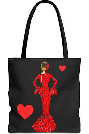 Bolso Tote Flamenco Ajustable IlustrArte