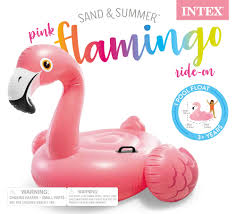 Flamingo Inflable Intex para Niños - 58 x 55 x 37 Pulgadas