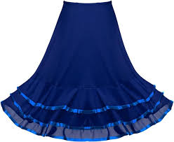 Falda Flamenca Infantil con Cintura Elástica