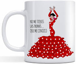 Taza Flamenca: No Me Toques Las Palmas