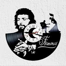 Reloj de Vinilo Flamenco VINY WOODY