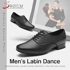 Zapatos de Baile para Hombre en Cuero Transpirable
