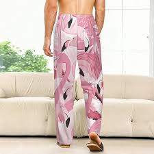 Pantalones de Pijama de Flamencos para Mujer