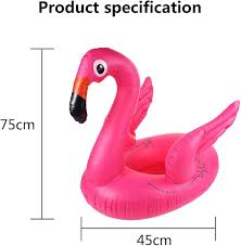 Colchoneta Inflable Flamenca para Bebés - Flotador BESTZY