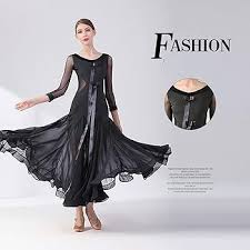 Vestido Largo de Baile con Cuello en V