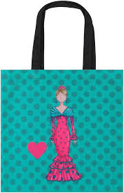 Bolsa Tote de Tela IllustrArte con Asas de Algodón