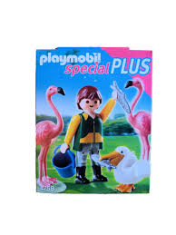 Cuidador de Zoo con Pájaros Exóticos - Set PLAYMOBIL