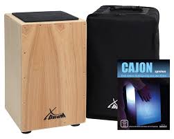 Cajón Primero XDrum en Madera Natural con Funda y Manual