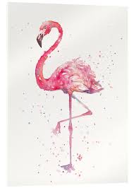 Cuadro Flamenco Elegante en Metacrilato 30x