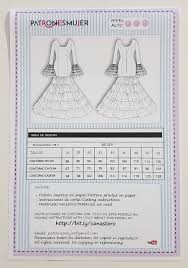 Patrón de Costura Vestido Flamenco Canastero DIY