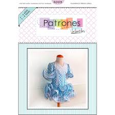 Patrón de Vestido Flamenco Infantil Marisol
