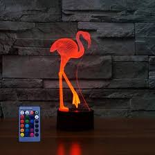 Lámpara Nocturna 3D Flamencos LED