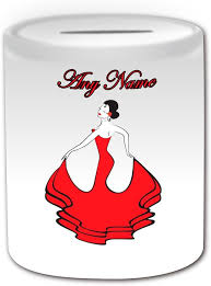 Caja de Dinero Flamenca Personalizada
