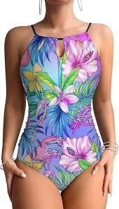 Bañador Flamenco de Una Pieza para Mujer