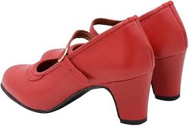 PASARELA - Zapatos de Flamenco de Piel con Hebilla