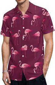 Camisa de Hombre con Diseño de Flamenco