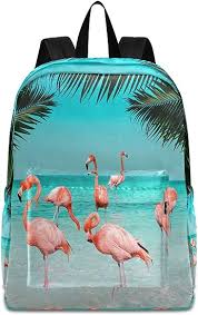 Funda Portátil 3D Flamenco Tropical