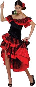 Disfraz de Flamenca Señoritа Talla L