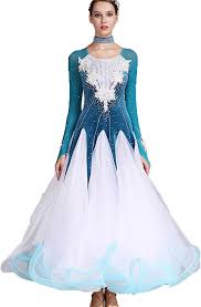 Vestido de Competición ZYDSN para Baile de Salón