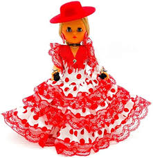 Muñeca Flamenca Cordobesa - Artesanía Andaluza