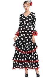 Vestidos de Flamenca para Mujer en Amazon.es